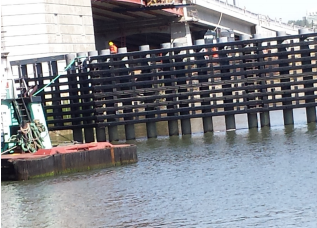 SeaTimber® by Bedford Technology at South Park Bridge